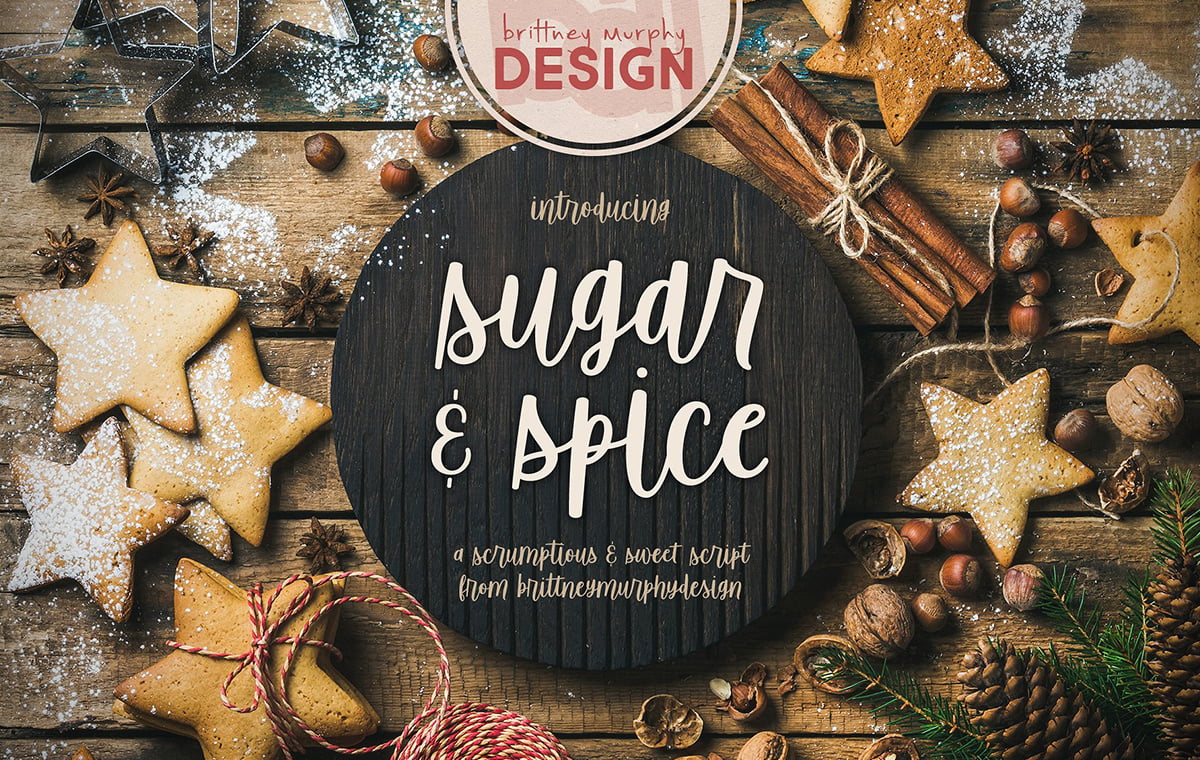 Sugar and Spice font